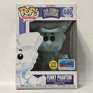 Funko Pop! Funky Phantom Hanna Barbera #446 Glow NYCC 2018 1000 Pcs w/Hardstack